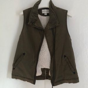Anthropologie / Marrakech Zip-up Moto Vest Size M